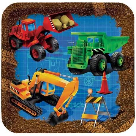 Piattini Veicoli da Costruzione