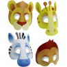 Jungle Animals Assorted Masks
