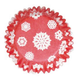 Snowflakes Baking Cups