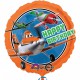 Palloncino Foil Happy Birthday Planes