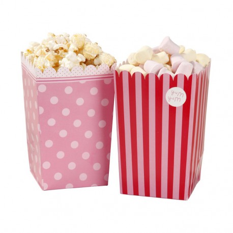 MINI CONTENITORI BOX PER POP CORN