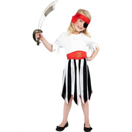 Vestito carnevale hotsell pirata bambina