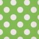 Lime Green Dots Beverage Napkins