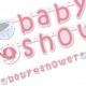 Festone Baby Shower Elefantino Rosa