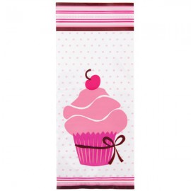 Pink Cupcake Party Bags