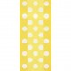 Yellow dots cellophane bags