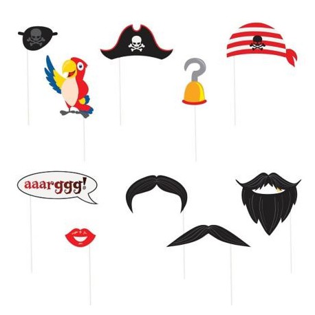 Pirate Party Photo Props