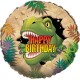 Dino Blast Happy Birthday Foil Balloon
