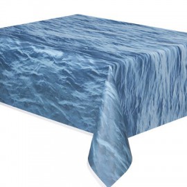 Ocean Waves Plastic Tablecover