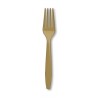 Posate Plastica Dorata 24pz