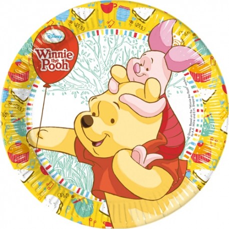 Winnie the Pooh Dessert Plates