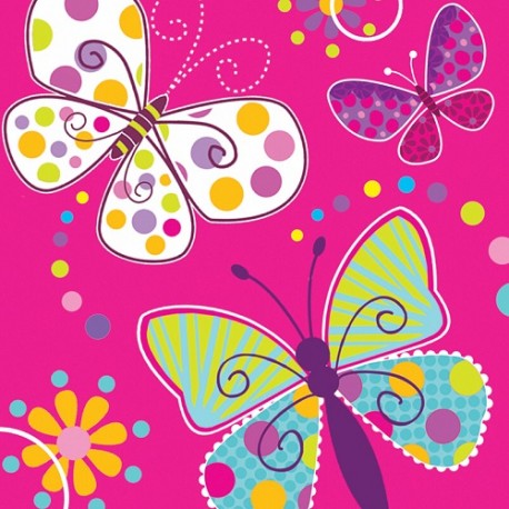 Piattini Butterfly Sparkle