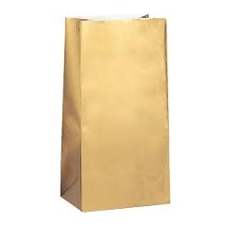 Gold Favor Bag