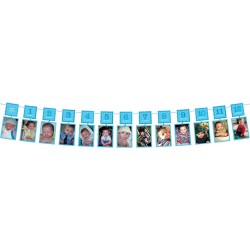 Festone Ghirlanda Foto 12 Mesi per Primo Anno Bimba Bimbo | FindTheDeal