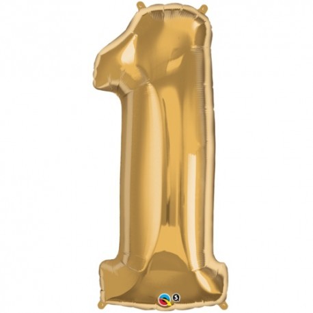 Palloncino foil gigante 1 Oro