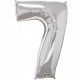 Palloncino foil gigante 7 Silver