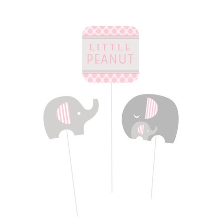 Set decorazione baby shower Little Peanut Girl