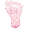 Palloncino Foil SuperShape Foot It's a Girl