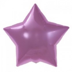 Palloncino foil Pastel Pink Star - Stella Rosa