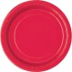 Red Paper Dinner Plates