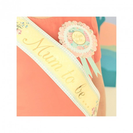 Fascia "Mum to Be" - baby shower idee