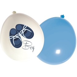 Welcome Baby Boy Balloons