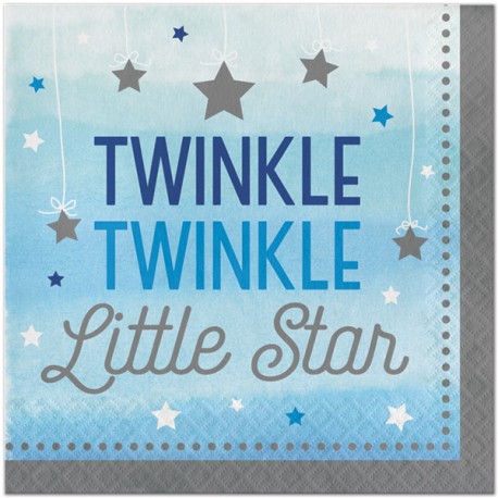 Little Star Boy Napkins - Twinkle Twinkle Little Star