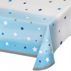 Tovaglia plastica Stelline Azzurro - Twinkle Twinkle Little Star