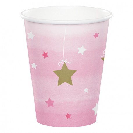 Little Star Girl Birthday Cups