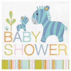 Tovaglioli Baby Shower Animaletti Giungla