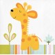 Happy Jungle Giraffe Beverage Napkins