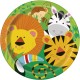 Jungle Party Plates