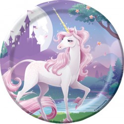 Unicorn Fantasy Dessert Plates