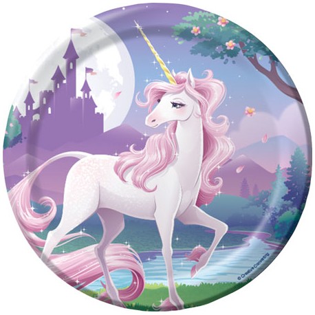 Piattini Festa Unicorno