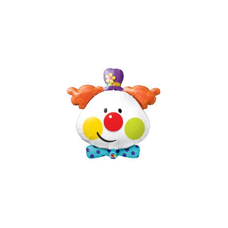 Clown SuperShape Foil Balloon per festa Circo