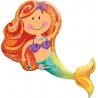 Mermaid SuperShape Foil Balloon