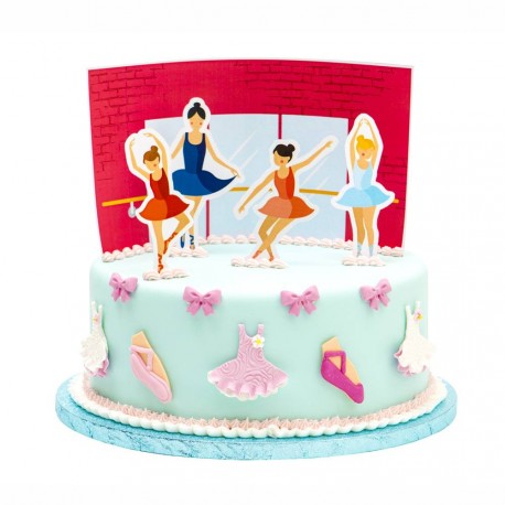 Ballerina Cake Decorative Picks