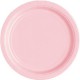Light Pink Paper Dinner Plates