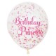 Birthday Princess Confetti Balloons
