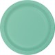 Mint Green Paper Dinner Plates