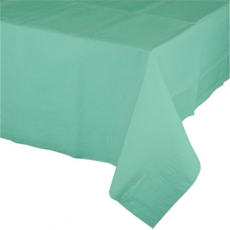 Mint Green Paper Tablecover