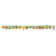 Jungle Friends Happy Birthday Banner