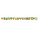 Jungle Friends Happy Birthday Banner