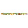 Jungle Friends Happy Birthday Banner