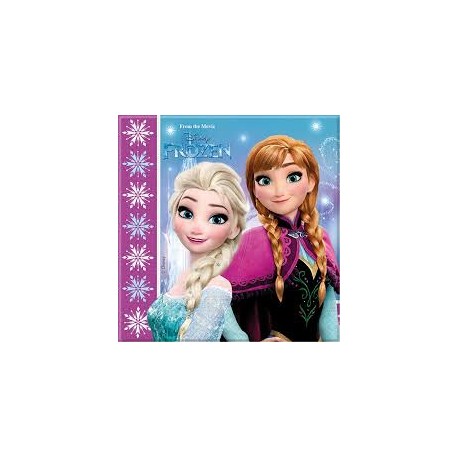 Tovaglioli Frozen Northern Light per Festa compleanno a tema Frozen