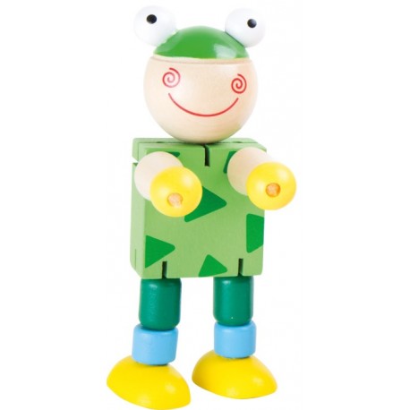 Animali flessibili in legno - Orso