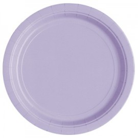 Lavender Paper Dinner Plates