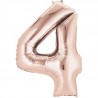 4 Rose Gold SuperShape Foil Balloon