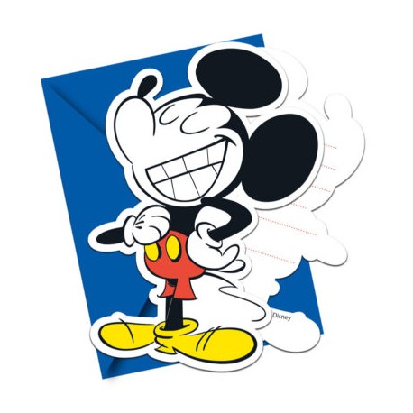 Mickey Super Cool Invitations