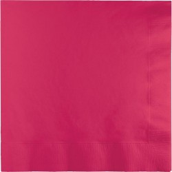 Bright Pink Lunch Napkins
